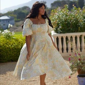 SOLD Selkie Collection Citrus Trip Day Dress in XL